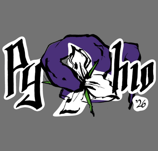 PyOhio 2026 shirt design - zoomed