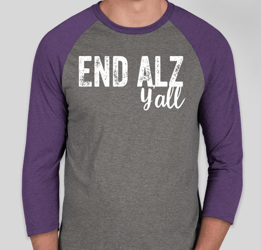 End ALZ Y’all Fundraiser - unisex shirt design - front