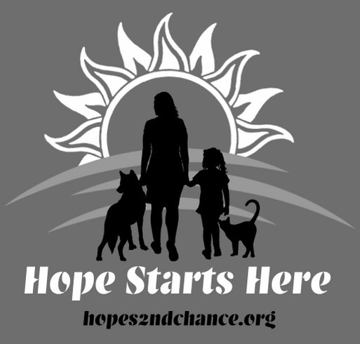 Hope Starts Here Shirt Fundraiser shirt design - zoomed