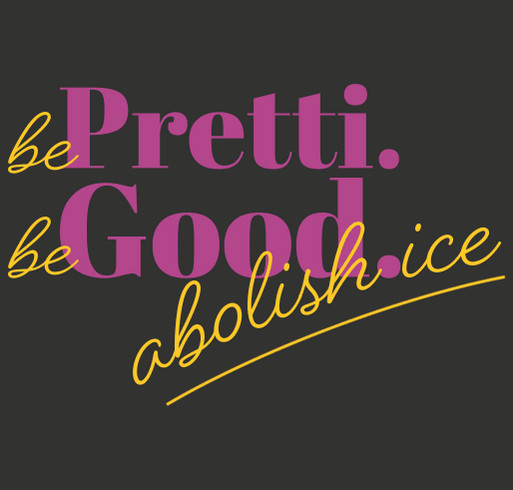 Support ICE detainees shirt design - zoomed