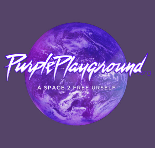 Purple Playground Ready for Anything shirt design - zoomed