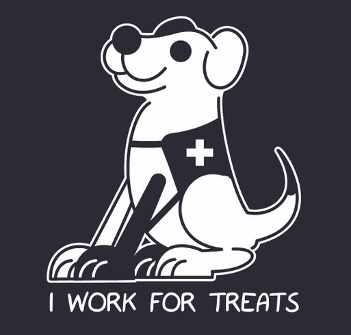 Support Atlas Assistance Dogs shirt design - zoomed