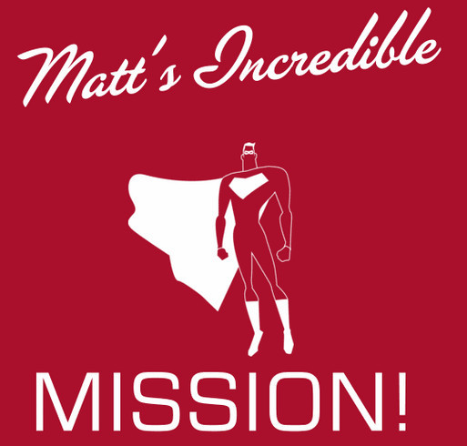 Matt's Incredible Mission shirt design - zoomed