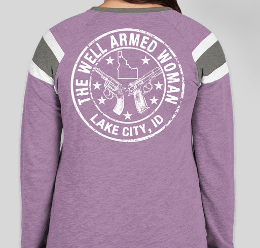 The Lake City Chapter of TWAW Shooting Chapters Fundraiser - unisex shirt design - back