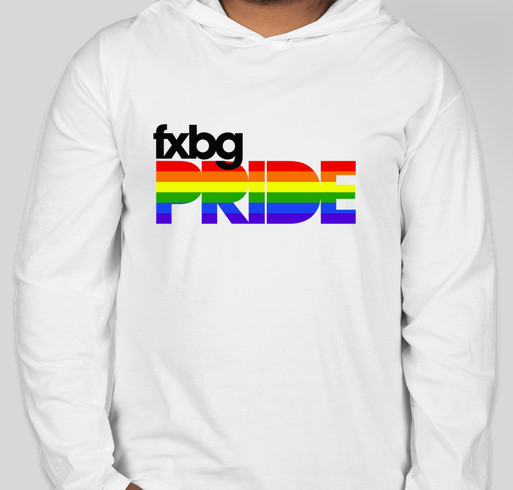 FXBG PRIDE 2021 Fundraiser - unisex shirt design - front