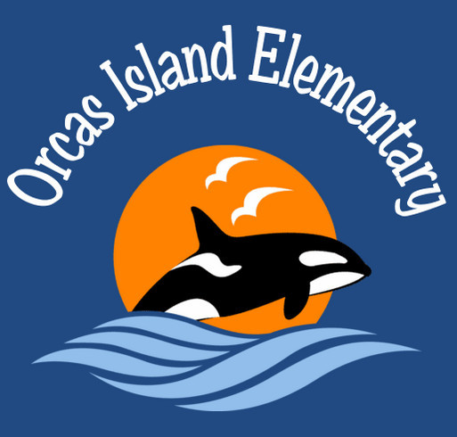 Orcas Island Elementary- Student Council shirt design - zoomed