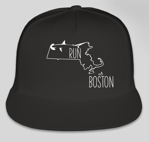 We run Boston Fundraiser - unisex shirt design - front