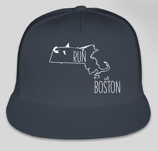 We run Boston Fundraiser - unisex shirt design - front