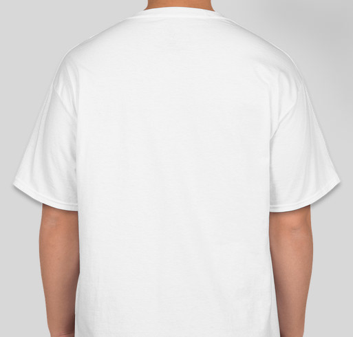 Let’s show the “PR” in PRIDE! Fundraiser - unisex shirt design - back