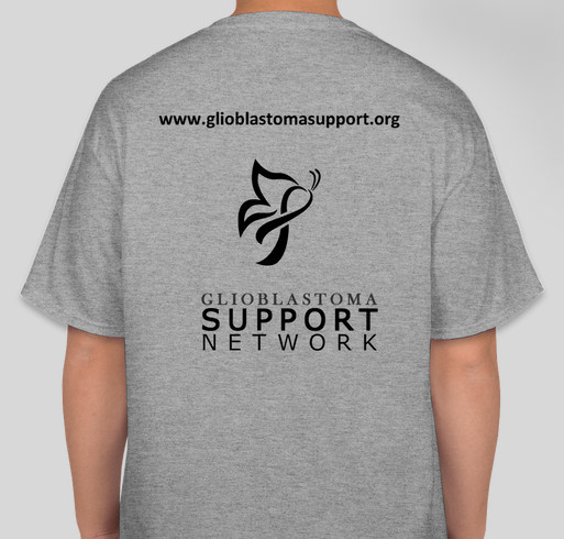 Go Gray in May 2021 Fundraiser - unisex shirt design - back