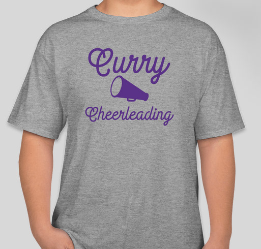 Curry College Youth Cheerleading Fundraiser - unisex shirt design - front