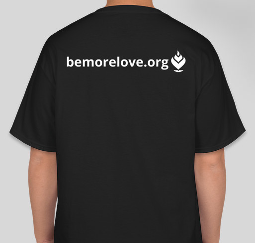 Be More You Fundraiser - unisex shirt design - back