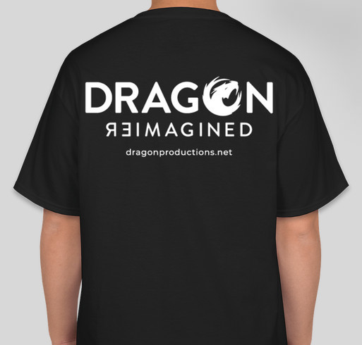 Dragon Reimagined Fundraiser - unisex shirt design - back