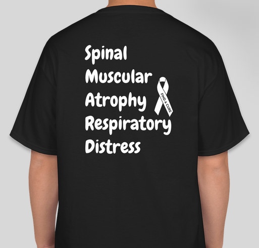 Cure SMA/SMARD Fundraiser - unisex shirt design - back