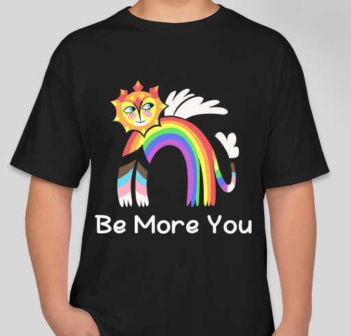 Be More You Fundraiser - unisex shirt design - front