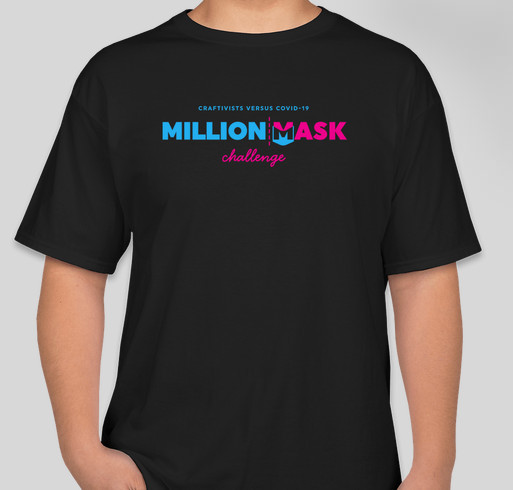 Million Mask Challenge - Swag Fundraiser! Fundraiser - unisex shirt design - front