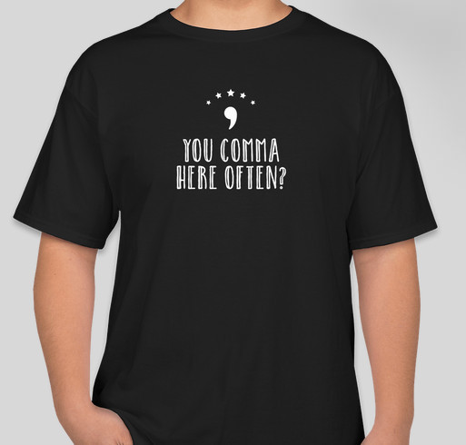 The Write Stuff Fundraiser - unisex shirt design - front