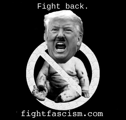 Fight Tyranny Ltd. Fundraiser - GAZA shirt design - zoomed