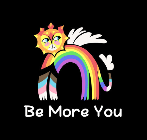 Be More You shirt design - zoomed