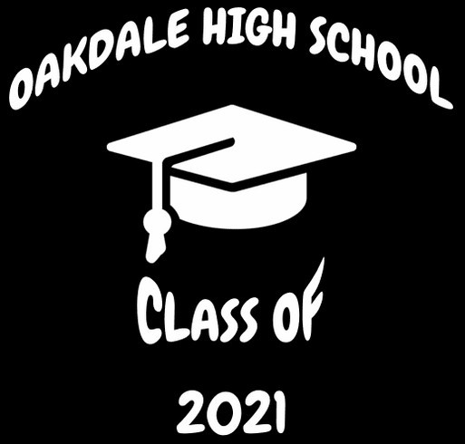 Oakdale Senior 2021 T-shirts shirt design - zoomed