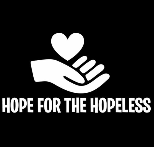 HOPE FOR THE HOPELESS shirt design - zoomed