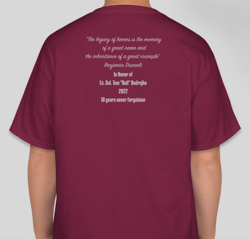 Team Bull 2022 Fundraiser - unisex shirt design - back