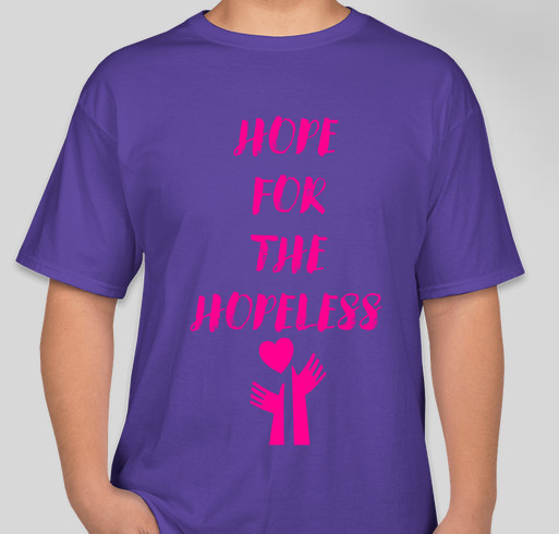 HOPE FOR THE HOPELESS Fundraiser - unisex shirt design - front