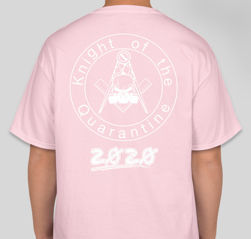 Knight of the Quarantine Fundraiser - unisex shirt design - front