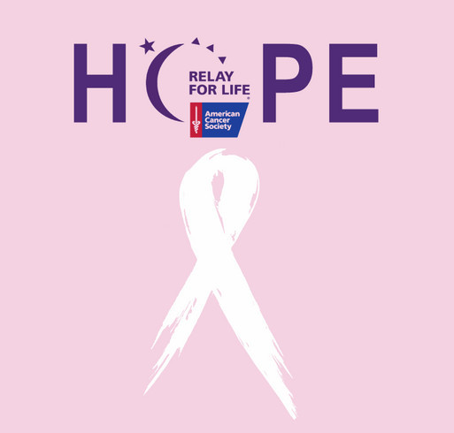 Relay For Life shirt design - zoomed