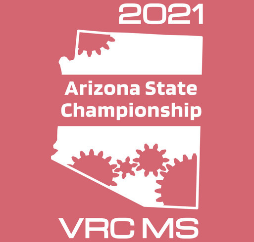 Arizona VRC Middle-School State Championship shirt design - zoomed