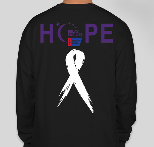 Relay For Life Fundraiser - unisex shirt design - back