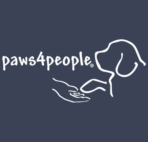 Show your support for paws4people, FOREST, & Tucker!! shirt design - zoomed