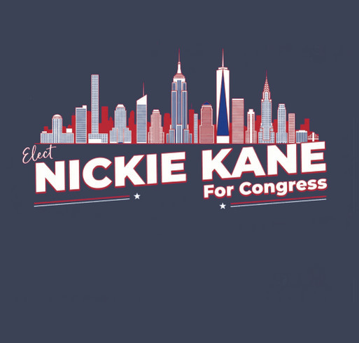 Nickie Kane for Congress shirt design - zoomed