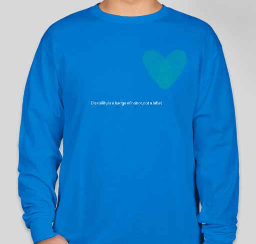 Badges, Not Labels. Fundraiser - unisex shirt design - front