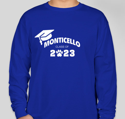 MHS Class of 2023 Fundraiser - unisex shirt design - front