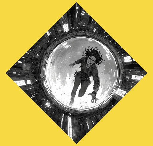 BSidesDFW 2025 Event Shirt: Better Late Than Never shirt design - zoomed