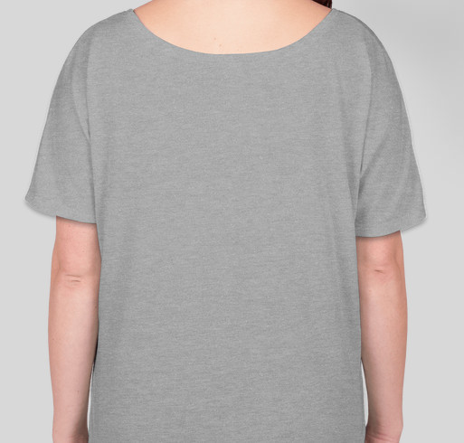PCOS STRONG Fundraiser - unisex shirt design - back