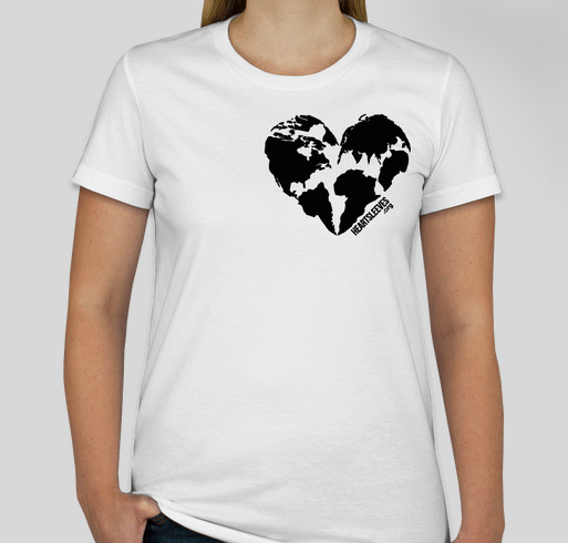 HeartSleeves X MyLifesATravelMovie Fundraiser for Put Foot Rally! Fundraiser - unisex shirt design - front