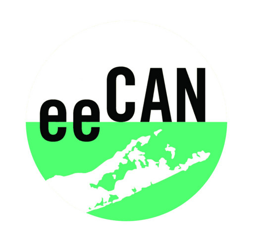 eeCAN East End Climate Action Now shirt design - zoomed