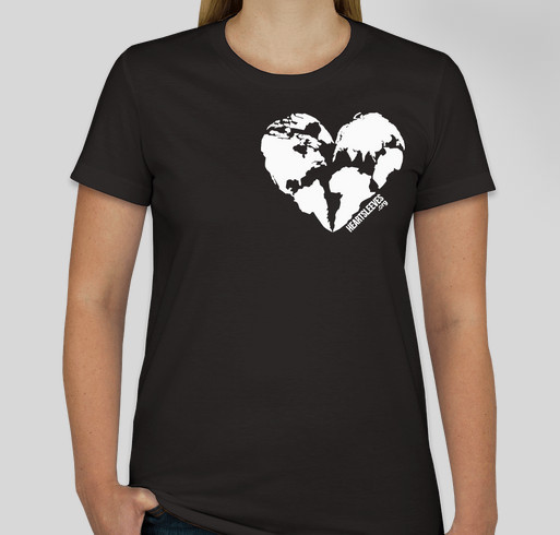 HeartSleeves X MyLifesATravelMovie Fundraiser for Put Foot Rally! Fundraiser - unisex shirt design - front