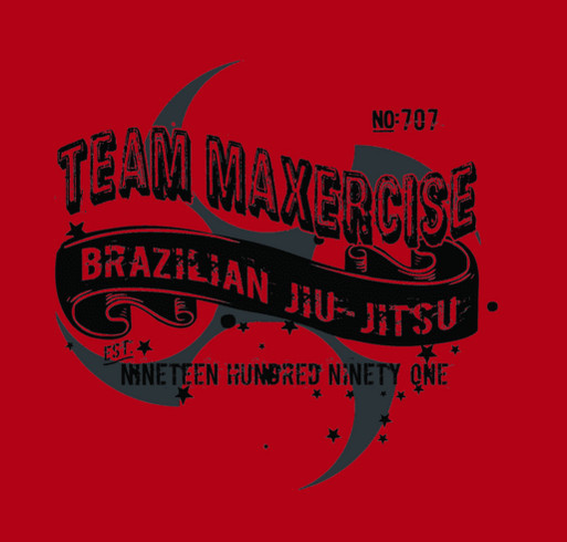 Team Maxercise Pan Am Fundraiser shirt design - zoomed