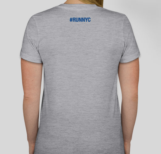 Ben & Brafman's run shirts to fight cancer Fundraiser - unisex shirt design - back