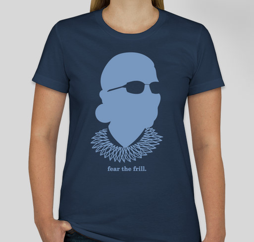 RBG - Fear the Frill Fundraiser - unisex shirt design - front