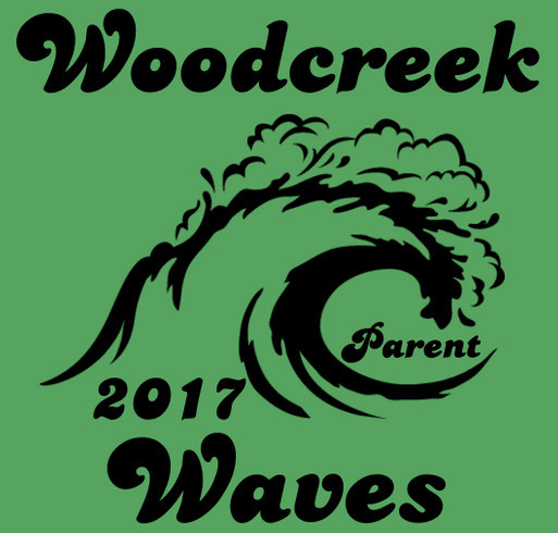 Woodcreek Waves Parent Shirts shirt design - zoomed