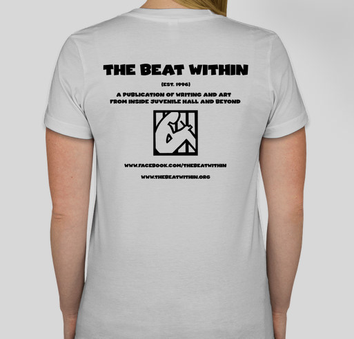 The Beat Within Fundraiser Fundraiser - unisex shirt design - back