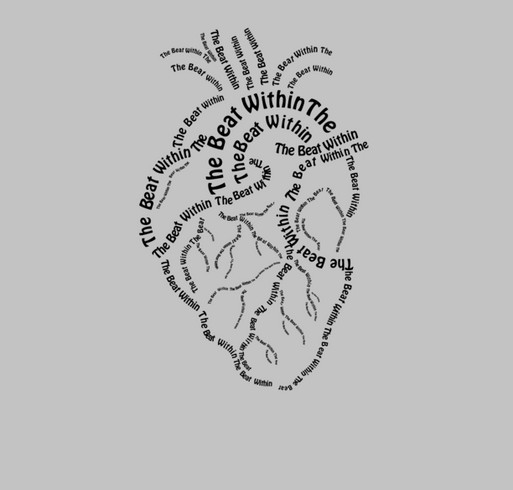 The Beat Within Fundraiser shirt design - zoomed