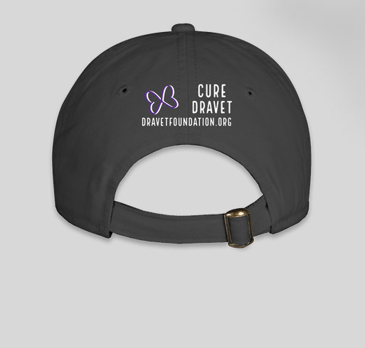 Dravet Syndrome Awareness Hat Fundraiser - unisex shirt design - back