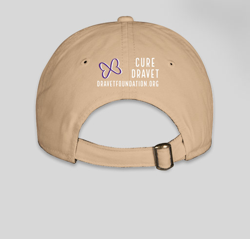 Dravet Syndrome Awareness Hat Fundraiser - unisex shirt design - back