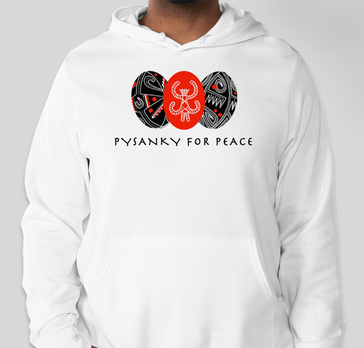 Pysanky For Peace - Limited Edition T- Shirt Fundraiser For Ukraine Fundraiser - unisex shirt design - front