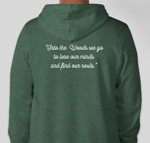 Into the Woods T-Shirts Fundraiser - unisex shirt design - back
